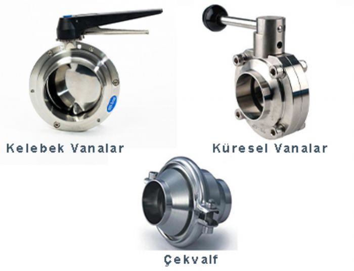 Hijyenik ve Gıda Vanaları